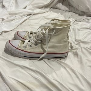 White High Top Converse